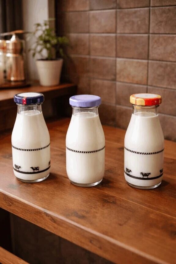 朝は牛乳🐮🥛