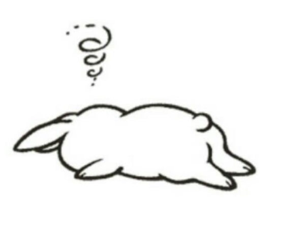 静か…