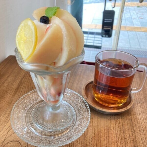 桃パフェ☆