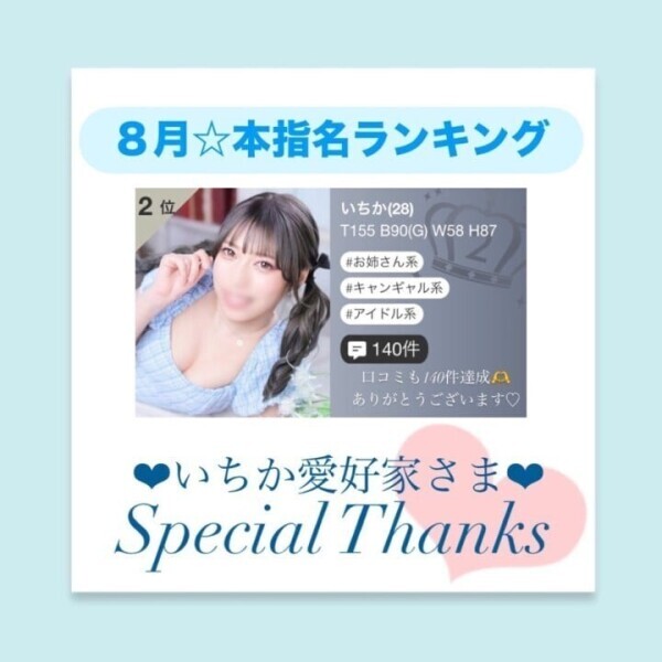 ８月もありがとう💗