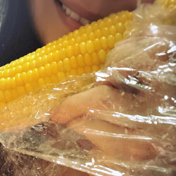 あーんもろこし♡