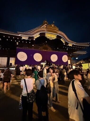 きさらぎ🐰御霊祭りの最終日から帰る途中