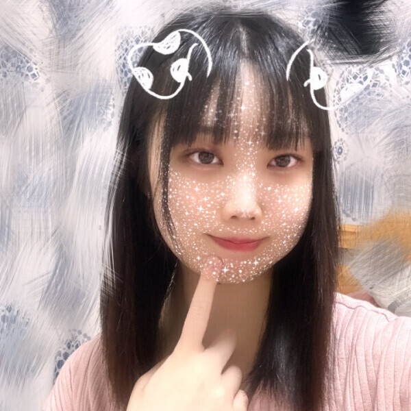 前髪切った🎀