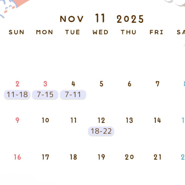 11がつ（＾ν＾）🩷