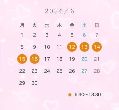 6月の予定 𛰙᭜𖫴𖫰𖫱𖫳𖫲𖫲𖫳𖫴𖫰𖫱꛰ ᭜𖫴𖫰𖫱𖫳𖫲𖫲𖫳𖫴𖫰𖫱꛰ಣ✩.*˚