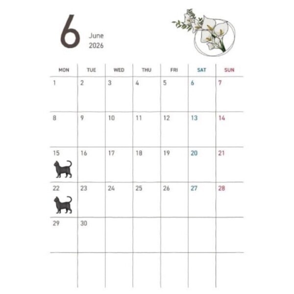 6月シフト🐈‍⬛