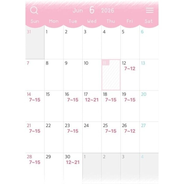 6月後半の出勤日🗓