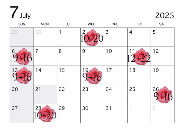 変更✔🗓