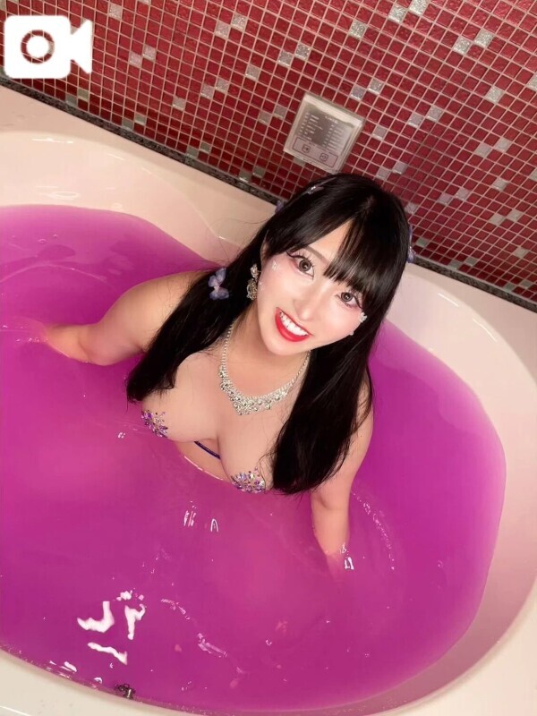 ヌルヌルローション風呂🛁💜💜