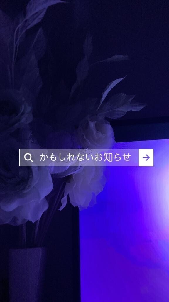 かもしれないお知らせ(？)