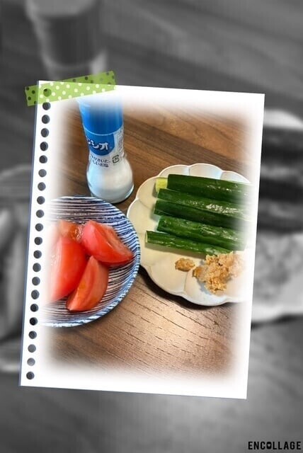 夏野菜貰った^_^