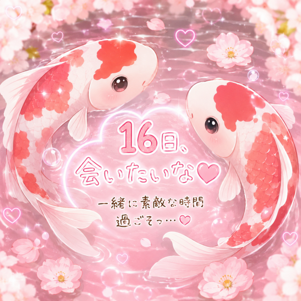 次の出勤は16日🥰