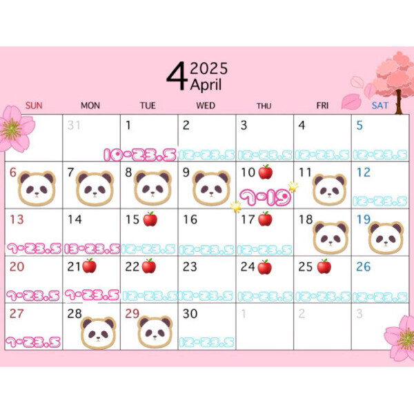4月全体❕