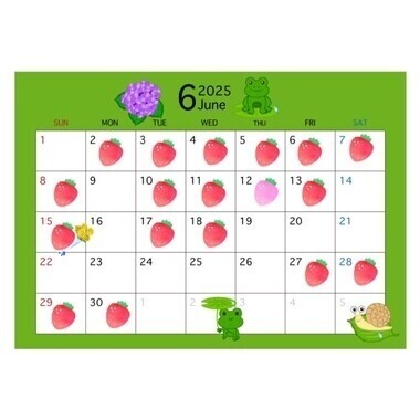 🍙6月出勤予定🍙