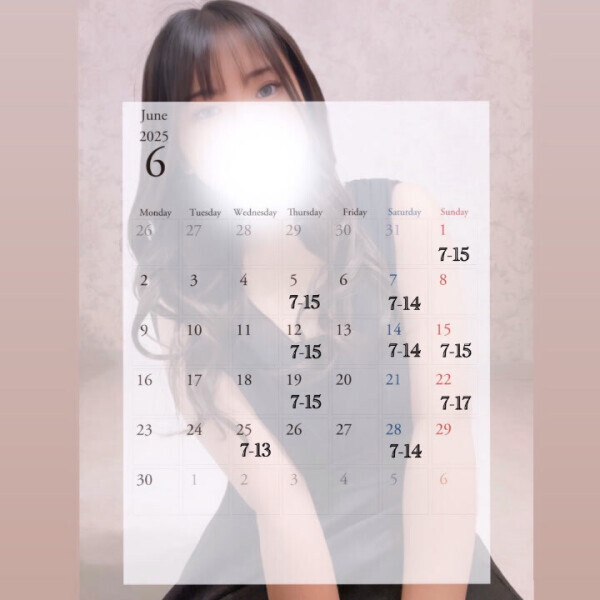 6月シフト✨️