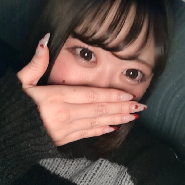 バレンタインネイル