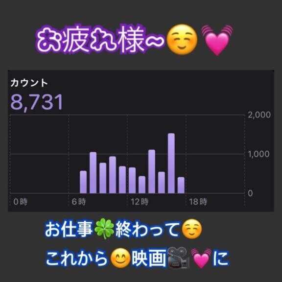 お仕事?終わったよぉ～?