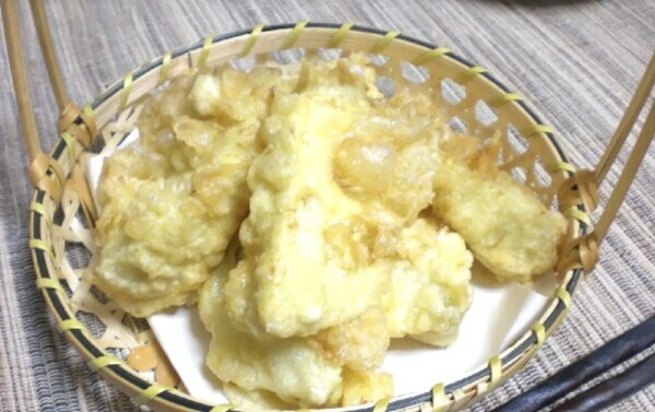 タケノコの天ぷら🥰