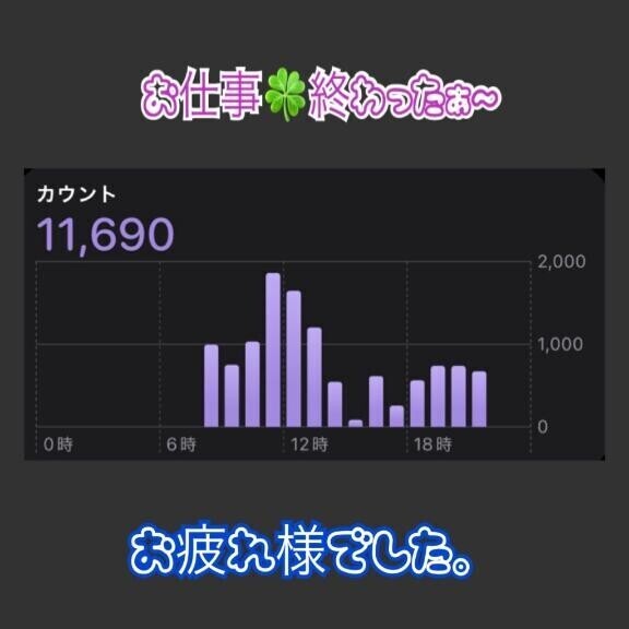 お疲れ様～??