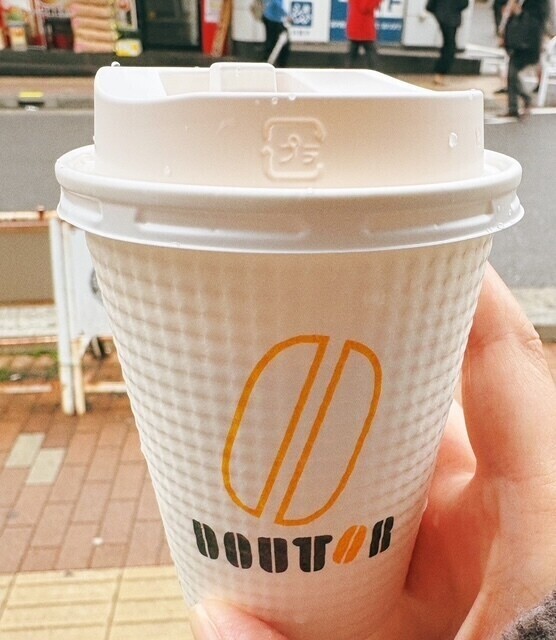 ドトール混んでて(^▽^;)
