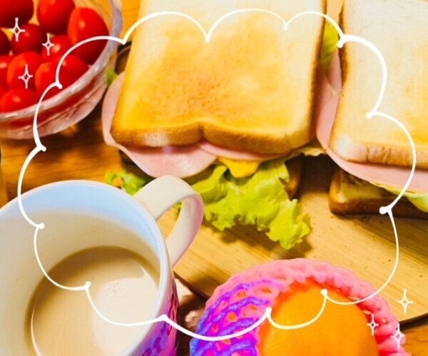 朝からもりもり