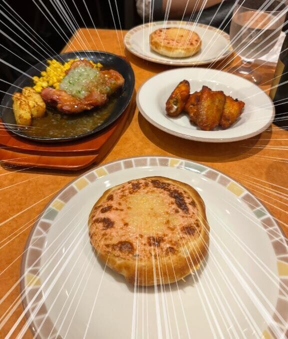 サイゼで喜ぶ南條