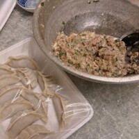 夕食は