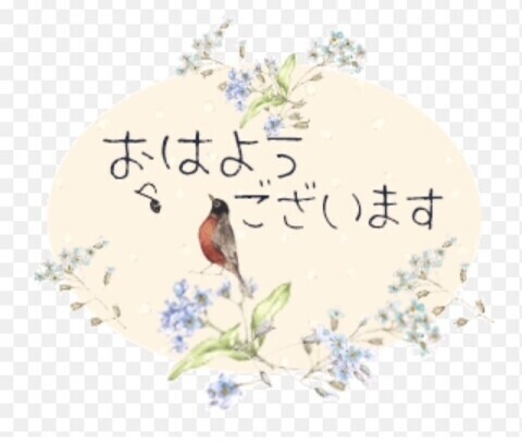 おはようございます