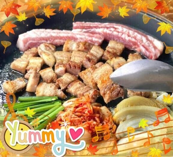 お肉と野菜！