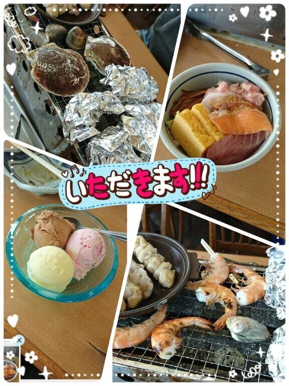 浜焼き～！