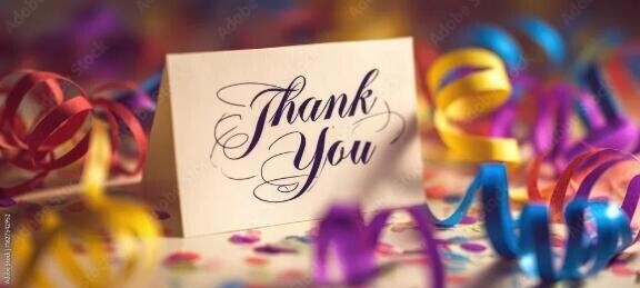 今日のお礼です