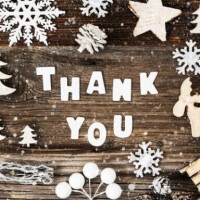 今日のお礼です