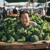ブロッコリーって生で食えるんですね！驚愕！