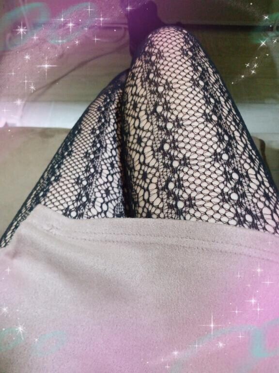 ちょっとセクシーな柄タイツ( *´艸`)