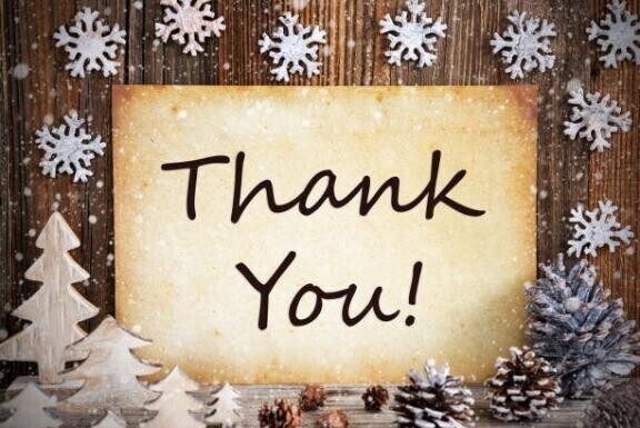 今日のお礼です