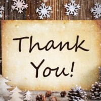 今日のお礼です