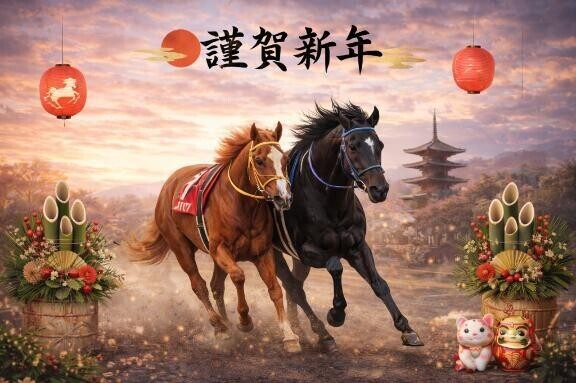 午の如く飛躍的に…