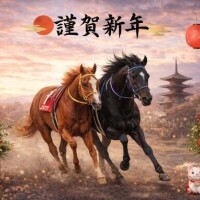 午の如く飛躍的に…