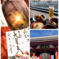 今日はやっと初詣?