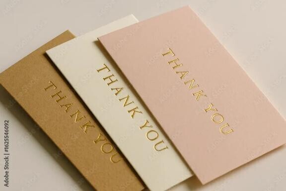 今日のお礼です