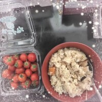 鶏釜飯はしたたる汗