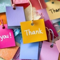 今日のお礼です