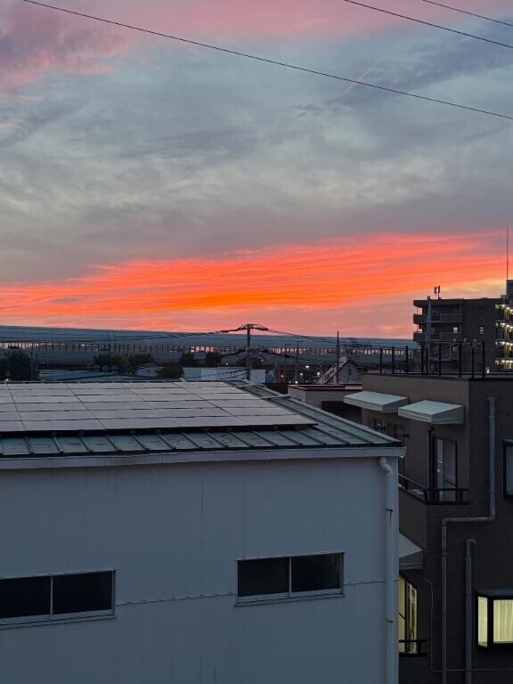 きれいな夕焼け
