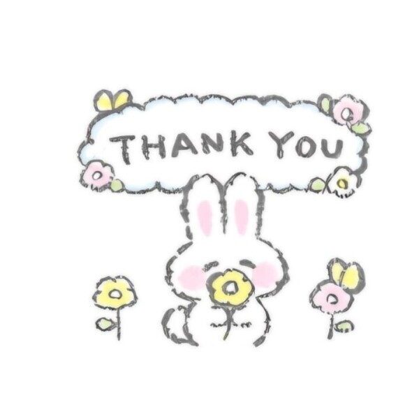 お礼💌