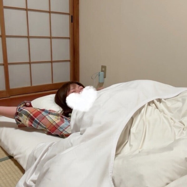 大の字🛏️