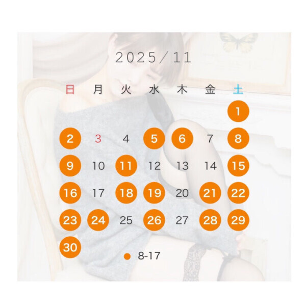 11月予定変更🦭