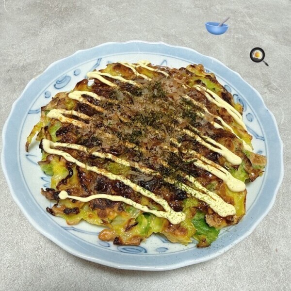 Tちゃん直伝お好み焼き🍳💗