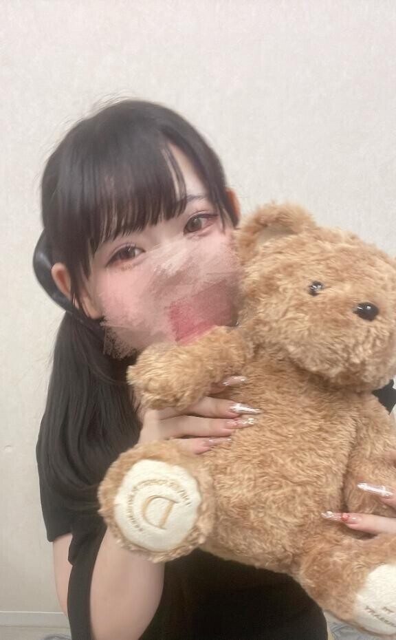 可愛いくまちゃんと可愛い私