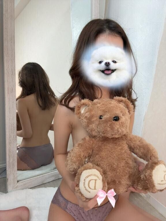 我慢できていい子🤍🤍