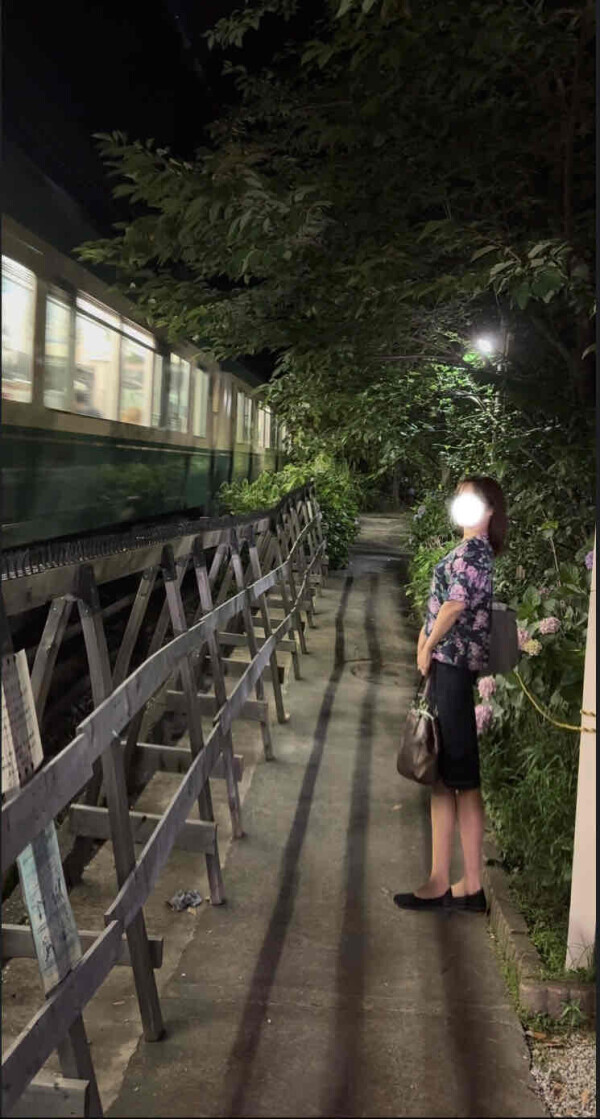 夜の鎌倉へお出掛け?